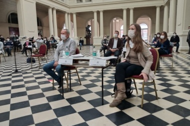 El Concejo Deliberante sesionó de manera presencial en el Pasaje Dardo Rocha