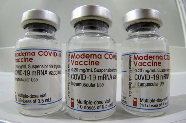 El Gobierno acordó con Moderna para adquirir vacunas