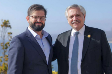 Alberto Fernández recibió a Gabriel Boric