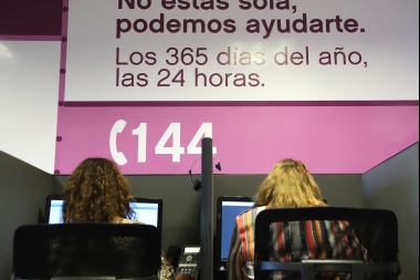 Durante la cuarentena se incrementaron las llamadas a la línea 144 por violencia de género