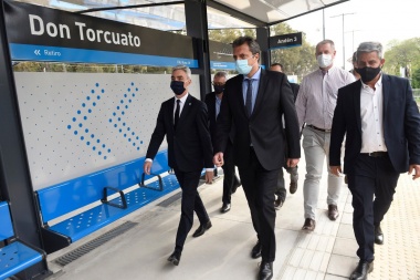 Tigre inauguró la renovada estación Don Torcuato del Belgrano Norte