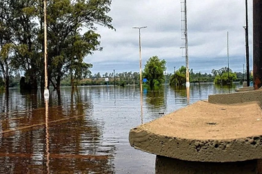 Unas 550 personas fueron evacuadas en Concordia por la crecida del río Uruguay