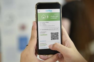 Se deberá tener la aplicación CuidAr para poder circular dentro del AMBA