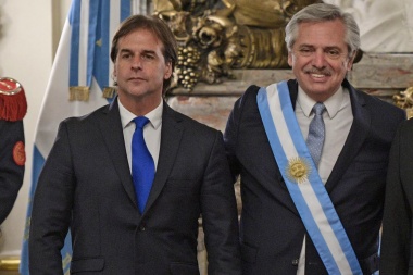 Alberto Fernández se reune con el presidente de Uruguay