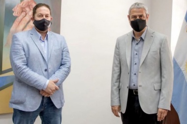 El ministro Ferraresi se reunió con la Cámara de la Construcción