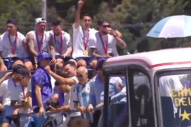 Argentina espera en el Obelisco a la Selección Nacional