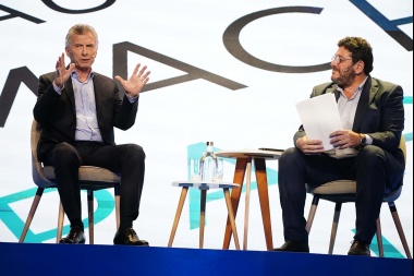 Macri ratificó su plan para privatizar empresas estatales en la presentación de su nuevo libro