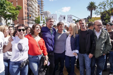 La Cámpora marchó hasta el predio de la exEsma