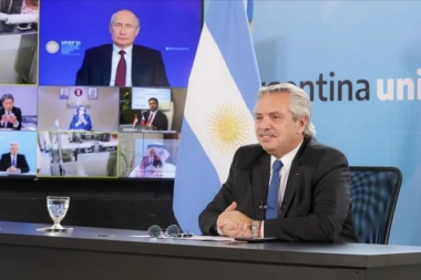 Fernández retomo el diálogo con el gobierno de Rusia
