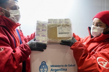 Se distribuyen más de 800 mil dosis de AstraZeneca en todo el país