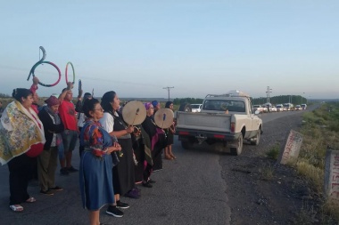 Comunidades mapuches bloquean el acceso a Vaca Muerta