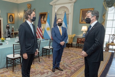 Cafiero se reunió con el Secretario de Estado norteamericano en Washington