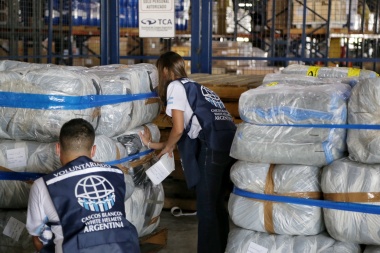 La Argentina envía hoy ayuda humanitaria para los refugiados ucranianos en Polonia