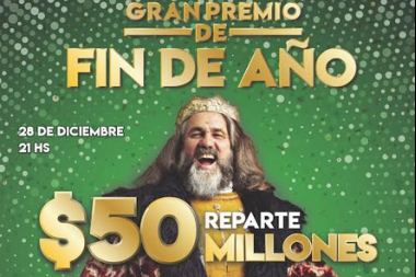 Mañana se sortea el Gran Premio de Fin de Año de la Provincia