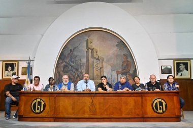 CGT y CTA recibieron a nuevas autoridades de la UTEP en "gesto de unidad de la clase trabajadora"