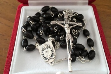 El Papa Francisco le envió un rosario a Amado Boudou