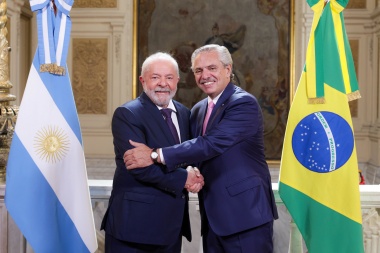 Fernández y Lula mantuvieron una reunión para “fortalecer y potenciar el Mercosur”