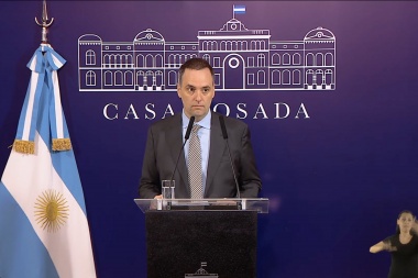 Adorni apeló a la "responsabilidad fiscal" de gobernadores para "no gastar más de lo que se tiene"