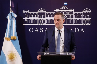 Adorni advirtió que las cuasimonedas provinciales "jamás van a ser rescatadas por el gobierno nacional"