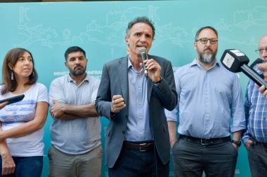 Katopodis apoyó el paro de la CGT del 24 de enero