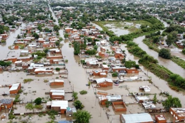 Milei vetó un fondo destinado a reconstruir Bahía Blanca y Coronel Rosales por el temporal del 7 de marzo