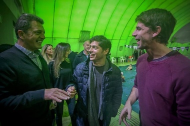 Massa y Kicillof visitaron San Fernando para respaldar la candidatura de Andreotti