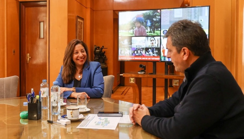 Arabela Carreras respaldó la candidatura de Massa porque representa "un modelo de país posible"