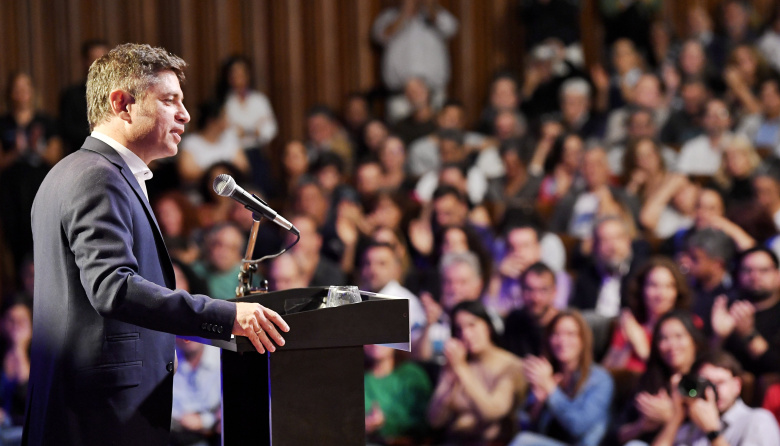 Kicillof: "Es momento de pensar qué pasaría si Milei continúa cuatro años más"