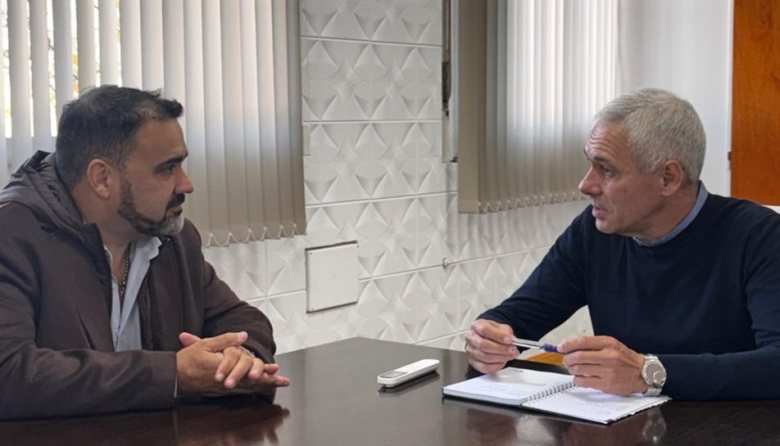 Fabián Luayza se reunió con el intendente de Berisso: "La seguridad para los municipios es una prioridad"