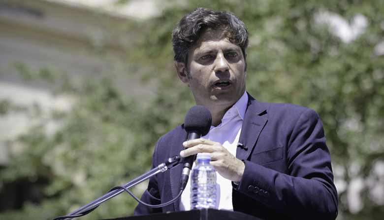 Axel Kicillof: "Fue una despedida popular, masiva y cuidada"