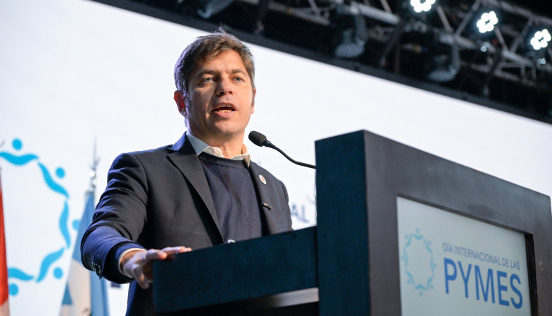 Kicillof: "La política económica del Gobierno nacional es incompatible con la industria y el desarrollo de las pymes locales"
