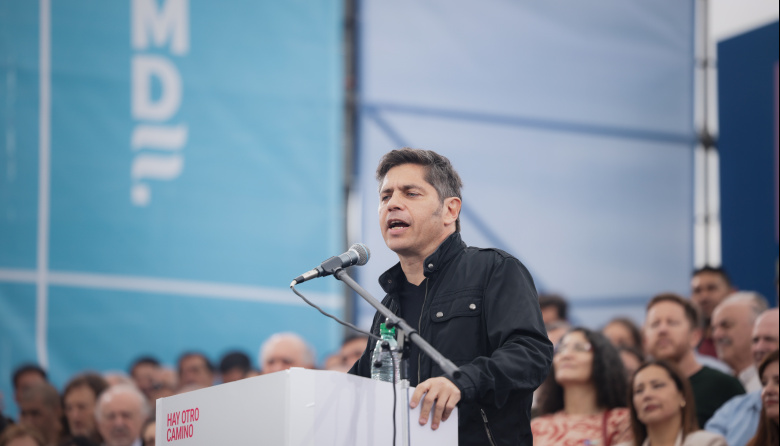 Kicillof: "Cuenten conmigo para que el año que viene la Argentina tenga una alternativa que termine con este modelo y empiece una etapa distinta"