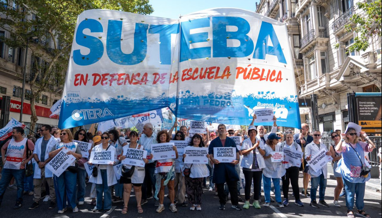 Sin clases: el jueves 15 paran los docentes para pedir mejores salarios y más fondos