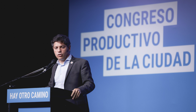 Kicillof: "No se puede pensar el desarrollo de la Ciudad sin una política nacional que acompañe la producción y el trabajo"