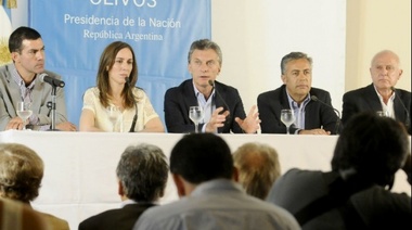 Macri brindó una conferencia de prensa