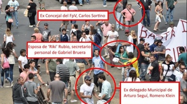 Confirman que hubo infiltrados en la manifestación que concluyó en represión