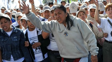 La Tupac Amaru corta la ruta 2 pidiendo la liberación de Milagro Sala