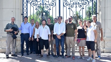 Garro visitó el zoológico junto a legisladores de Cambiemos