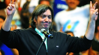 Máximo Kirchner dijo que Cristina "se la banca"