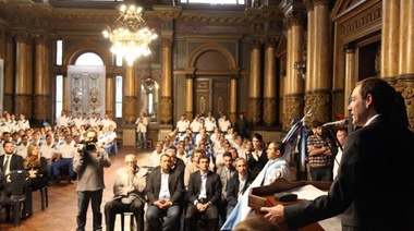 Garro presentó la capacitación de la Policía Local