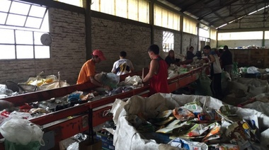 En La Plata se reciclan más de 500 toneladas de residuos por mes