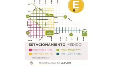 Ya están vigentes las nuevas tarifas del Estacionamiento Medido en La Plata