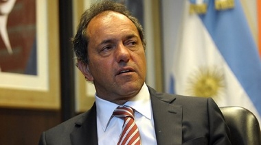 Para Scioli el desafío es "actualizar el peronismo" en un "contexto difícil"