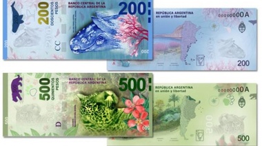 En junio estarán listos los billetes de $500 y en octubre los de $200