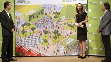 Vidal presentó el programa cultural "AcercArte"