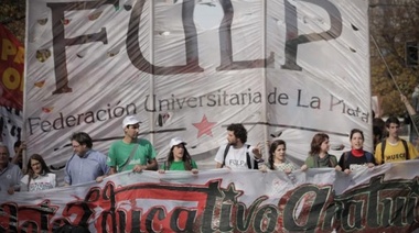 La Plata: Estudiantes marchan por el Boleto Estudiantil