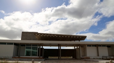 Ensenada: avanza la construcción del cementerio municipal