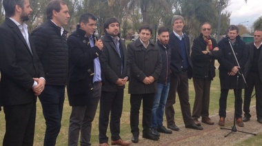 Garro inauguró la zona Wi Fi en Parque Alberti