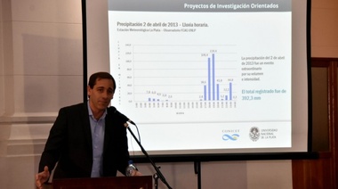 Garro sobre emergencia hídrica: "Sueño con la culminación de las obras"