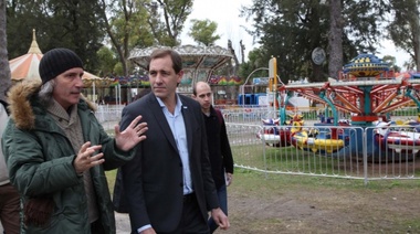 Garro y Manuel Wirtz realizaron acto con alumnos en la República de los Niños